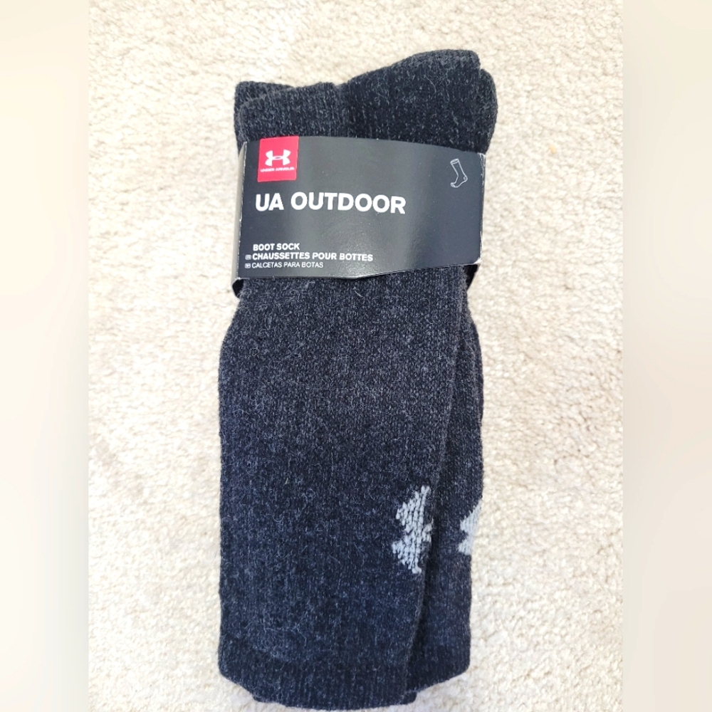 NWT Men’s Under Armour Boot Socks, size Large